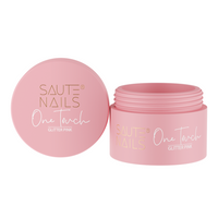 SAUTE NAILS Żel budujący do paznokci ONE TOUCH - GLITTER PINK - 30g