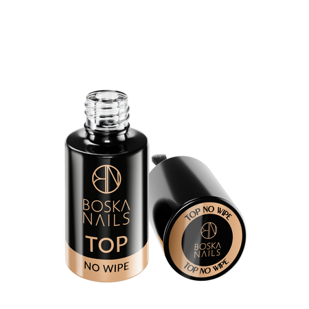 BOSKA NAILS Top hybrydowy NO WIPE - 6ml