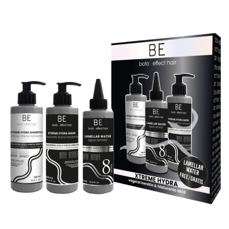BE TEKNIC Zestaw do pielęgnacji włosów XTREME HYDRA EFFECT - 3x300ml
