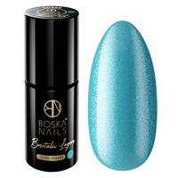 BOSKA NAILS Lakier hybrydowy BMetalic Lagoon 399 - 6ml