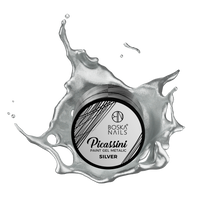 BOSKA NAILS Żel do zdobień paznokci Picassini Metalic SILVER - 5ml