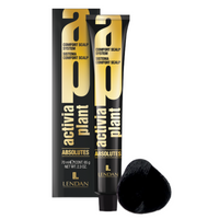 LENDAN Farba do włosów Activia Plant ABSOLUTES 1 - Czarny - 70ml