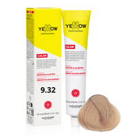 ALFAPARF YELLOW Farba do włosów 9.32 - Bardzo jasny złoto fioletowy blond - 100ml
