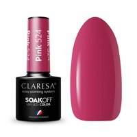CLARESA Lakier hybrydowy PINK 524 - 5g