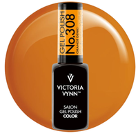 VICTORIA VYNN Lakier hybrydowy Orange Denki 308 - 8ml