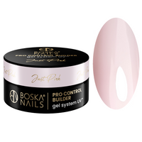 BOSKA NAILS Żel budujący do paznokci PRO CONTROL BUILDER - Just Pink - 30ml - ŚREDNI
