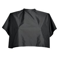 XHAIR Peleryna fryzjerska do strzyżenia krótka czarna - XH160006