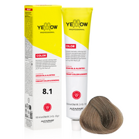 ALFAPARF YELLOW Farba do włosów 8.1 - Jasny popielaty blond - 100ml