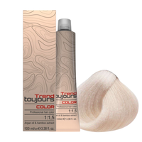TREND TOUJOURS Farba do włosów - Ultralight Intense Pearl Blonde/Ultra Jasny Intensywny Perłowy Blond - 11.8 - 100ml