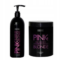 PROFIS Zestaw do włosów blond PINK - 2x1000ml
