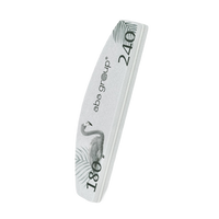 ABA GROUP Polerka do paznokci MINI SWEET Szara 180/240 - 1 sztuka