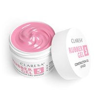 CLARESA Żel budujący do paznokci RUBBER GEL 5 - 45g - ŚREDNI