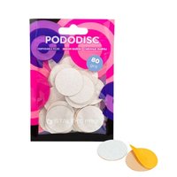 STALEKS Wymienne dyski tarcze pilniki do pedicure #80 PODODISC L 25 mm - 50 sztuk - PDF-25-80w