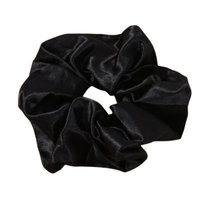 SISTER YOUNG Satynowa gumka do włosów LILU - BLACK/CZARNA