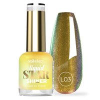 CLAVIER Pyłek do paznokci w płynie STAR SHINER L03 Cassiopeia - 8ml