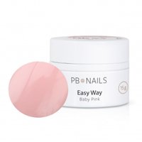 PB NAILS Żel budujący Easy Way - Baby Pink - 15g - MAŁY