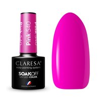 CLARESA Lakier hybrydowy PINK 540 - 5g