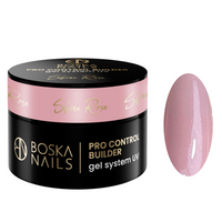 BOSKA NAILS Żel budujący do paznokci PRO CONTROL BUILDER - Shine Rose - 50ml - DUŻY