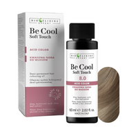 BIOELIXIRE Kwasowa farba do włosów Be Cool SOFT TOUCH - 8.0 Jasny blond / Light Blonde - 60ml