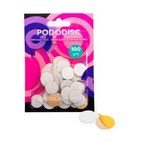 STALEKS Wymienne dyski tarcze pilniki do pedicure #100 PODODISC S 15 mm - 50 sztuk - PDF-15-100w