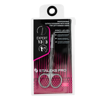 STALEKS Profesjonalne nożyczki do skórek z haczykiem dla leworęcznych EXPERT 13|3 - SE-13/3