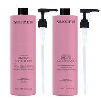 SELECTIVE Zestaw Szampon + Odżywka do włosów farbowanych  COLOR BLOCK 2x1000ml