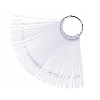 NAIL4U Wzornik na kółku - Transparentny migdał - 50 sztuk