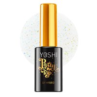 YOSHI Top hybrydowy PARTY TOP No Wipe z drobinkami - 10ml