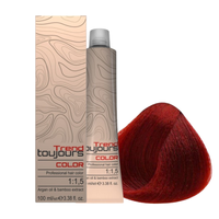 TREND TOUJOURS Farba do włosów - Intense Red Blonde/Intensywny Czerwony Blond - 77.66 - 100ml
