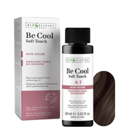 BIOELIXIRE Kwasowa farba do włosów Be Cool SOFT TOUCH - 4.1 Średni popielaty kasztan / Medium Ash Chestnut - 60ml