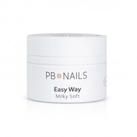 PB NAILS Żel budujący Easy Way - Milky Soft - 50g