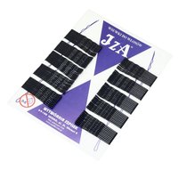 IZA Wsuwki do włosów dwie kulki CZARNE POŁYSK 5cm - 100 sztuk - 305/100