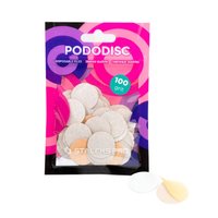 STALEKS Wymienne dyski tarcze pilniki do pedicure #100 PODODISC M 20 mm - 50 sztuk - PDF-20-100w