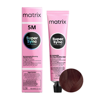 MATRIX Toner do włosów SUPER SYNC 5M - Jasny Brąz Mokka - 90ml