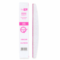 Nail4U Pilnik do paznokci ŁÓDKA Półksiężyc 180/240 - 1 sztuka