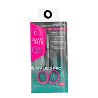 STALEKS Profesjonalne nożyczki do skórek z haczykiem SMART 41 | 3 Large - SS-41 | 3
