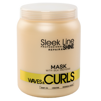 STAPIZ Maska do włosów kręconych WAVES&CURLS - 1000ml