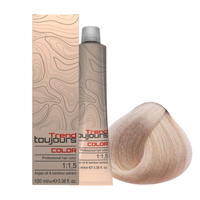 TREND TOUJOURS Farba do włosów - Ultra Light Ash Blonde/Ultra Jasny Popielaty Blond - 901 - 100ml