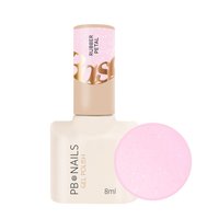 PB NAILS Baza hybrydowa do paznokci RUBBER PETAL - 8ml