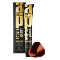 LENDAN Farba do włosów Activia Plant ABSOLUTES 7,54 - Średni czerwony miedziany blond - 70ml
