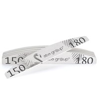 ABA GROUP Pilniki do paznokci PÓŁKSIĘŻYC 150/180 Standard - 25 sztuk