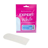 STALEKS Wymienne pilniki do tarki do stóp EXPERT 10 - #80 - 30 sztuk - DFE-10-80w