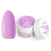 CLARESA Żel budujący do paznokci RUBBER GEL 7 - 90g - DUŻY