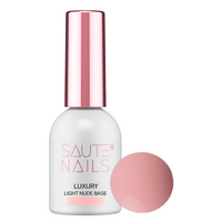 SAUTE NAILS Baza hybrydowa do paznokci Luxury LIGHT NUDE BASE - 8ml