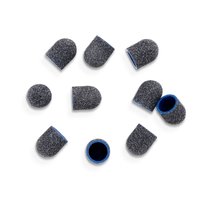 ABA GROUP Nakładki kapturki ścierne do pedicure 10mm #120 - 10 sztuk