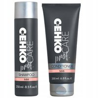 CEHKO Zestaw Szampon + Maska do regeneracji włosów S.O.S - 200ml + 250ml