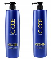 STAPIZ Zestaw Szampon + Maska do włosów CODE KERATIN 2x1000ml
