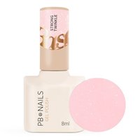 PB NAILS Baza hybrydowa STRONG TWINKLE - 8ml