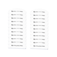 STALEKS Polerka do paznokci ŁÓDKA półksiężyc mini EXPERT 41 #100/180 - 20 sztuk