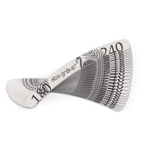 ABA GROUP Pilniki do paznokci BANAN 180/240 Standard - 25 sztuk